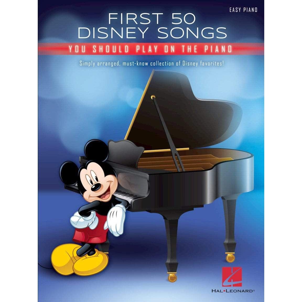 Hal leonard First 50 Disney Songs You Should Play on the Piano – Yandas  Music