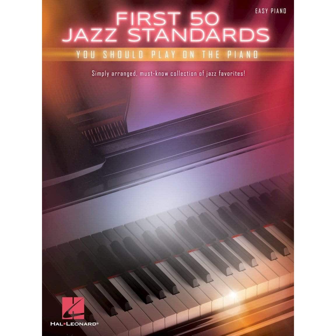 Hal Leonard First 50 Jazz Standards You Should Play on Piano