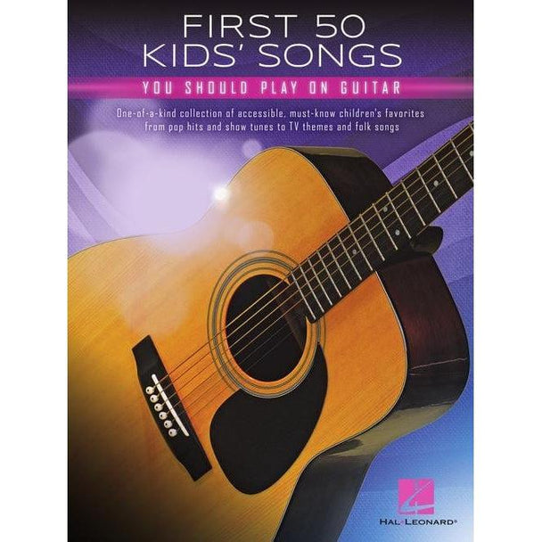 Hal Leonard First 50 Kids Songs Guitar