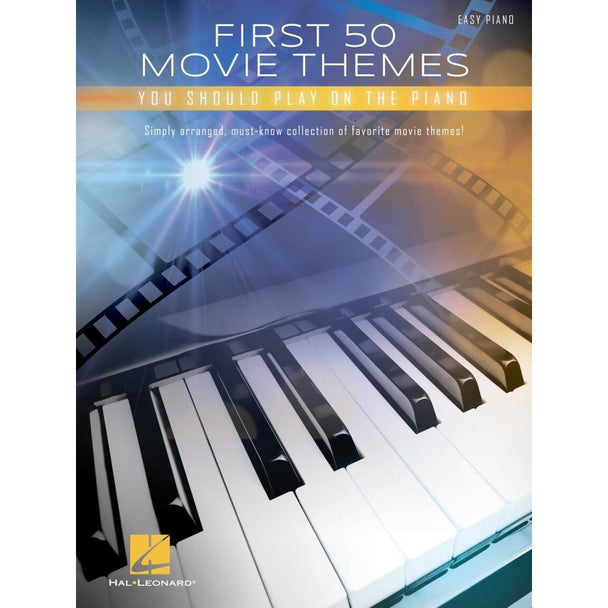 Hal Leonard First 50 Movie Themes Piano