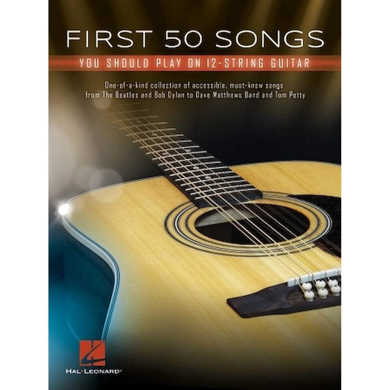 Hal Leonard First 50 Songs 12-String Guitar