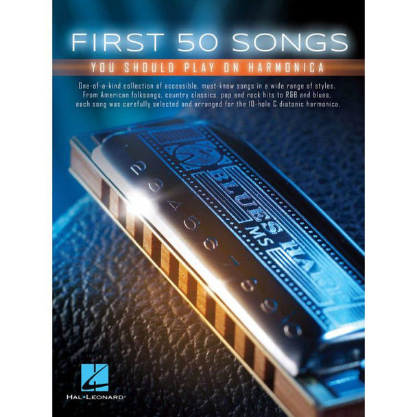 HAL LEONARD FIRST 50 SONGS HARMONICA