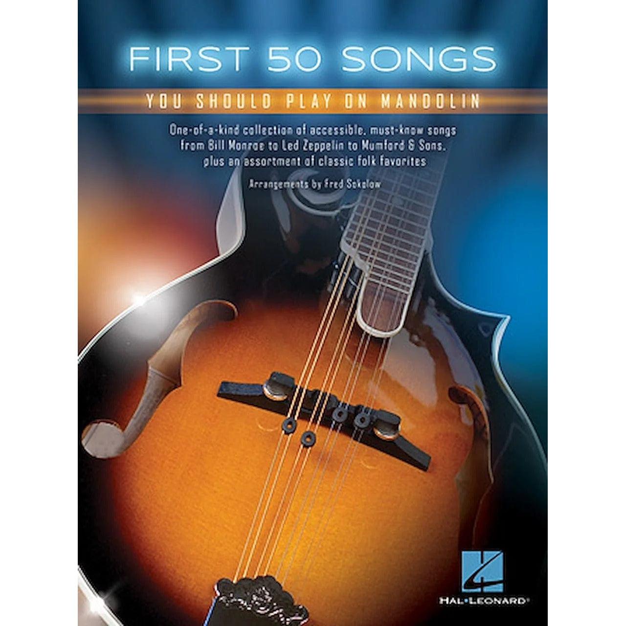 Hal Leonard First 50 Songs Mandolin