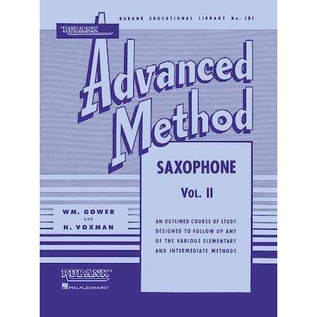 Hal Leonard Rubank Advanced Saxophone Method  | Volume 2