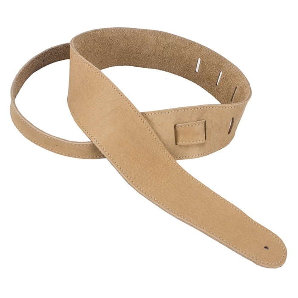Henry Heller 2.5" American Buffalo Leather Guitar Strap | Natural