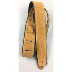 Henry Heller 2" Sued Strap W/ Leather Piping Sand