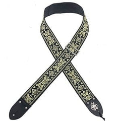 Henry Heller Ace Old Gold Vintage Reissue Guitar Strap