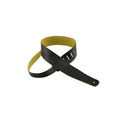 Henry Heller HCAP25 2.5" Luxe Soft Capri Leather Guitar Strap