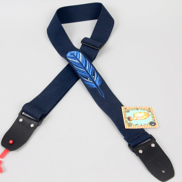 Henry Heller HDH-02 David Hale Embroidered Guitar Strap | HDH-07