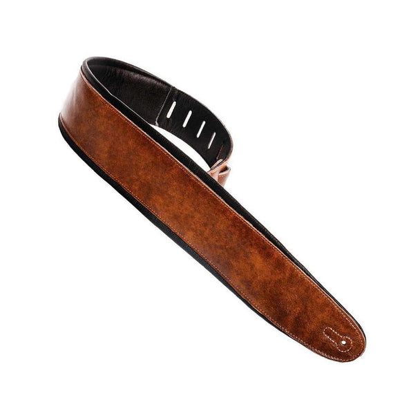 Henry Heller HPAD35-08 Padded Capri Leather Guitar Strap