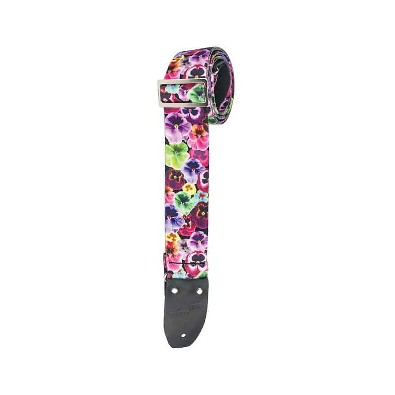 Henry Heller HSUB2DX-53 Lucid Lilac 2-In Sublimation Guitar Strap