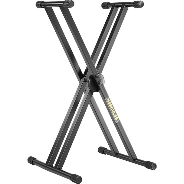 Hercules EZ-Lok Double Braced Keyboard Stand