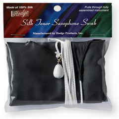 Hodge Tenor Sax Silk Swab - Black | TSB1