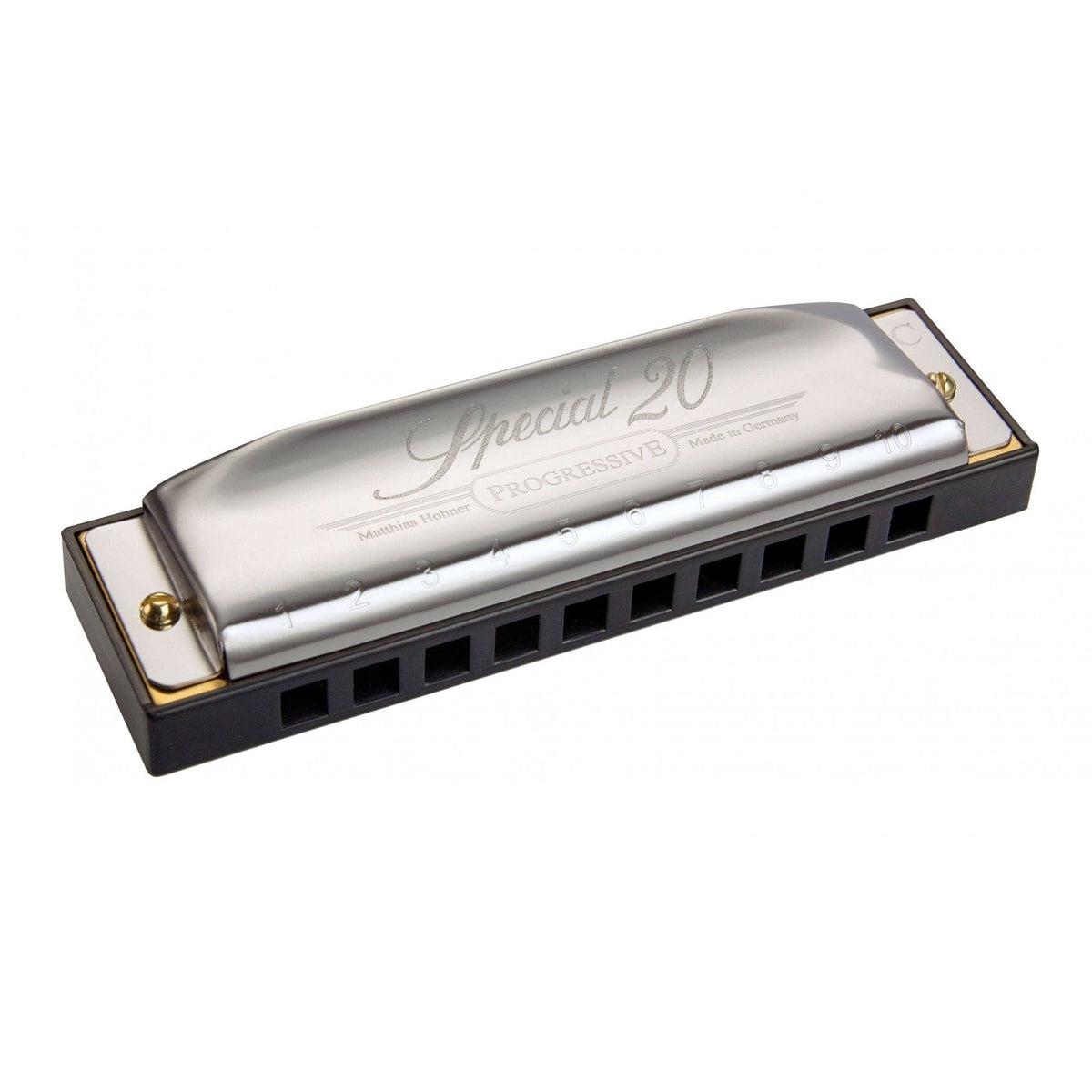 Hohner 560PBX-A Progressive Special 20 Harmonica - A