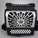Hohner Compadre Diatonic Black Accordion | GCF
