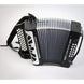 Hohner Compadre Diatonic Black Accordion | GCF