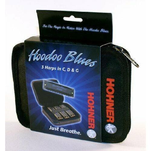 Hohner HBP Hoodoo Blues Harmonica - 3-Pack