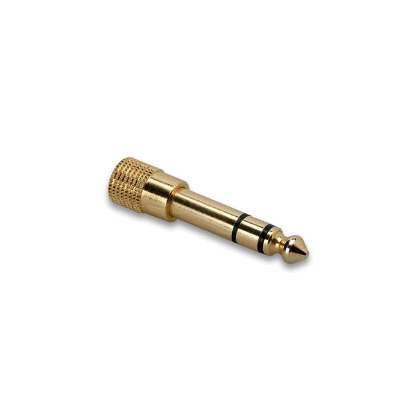 Hosa GHP-105 Headphone Adaptor | 3.5 mm TRS to 1/4 in TRS