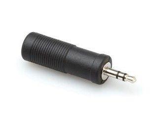 Hosa GPM112 Audio Adapter | 1/4" Inch TRS Female to 3.5 mm TRS Male