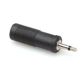 Hosa GPM113 Audio Adapter | 1/4" Inch TS Female to 3.5 mm TS Male