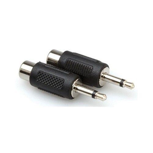 Hosa GRM 114 Audio Adapter | RCA Female to 3.5 mm Mono Male