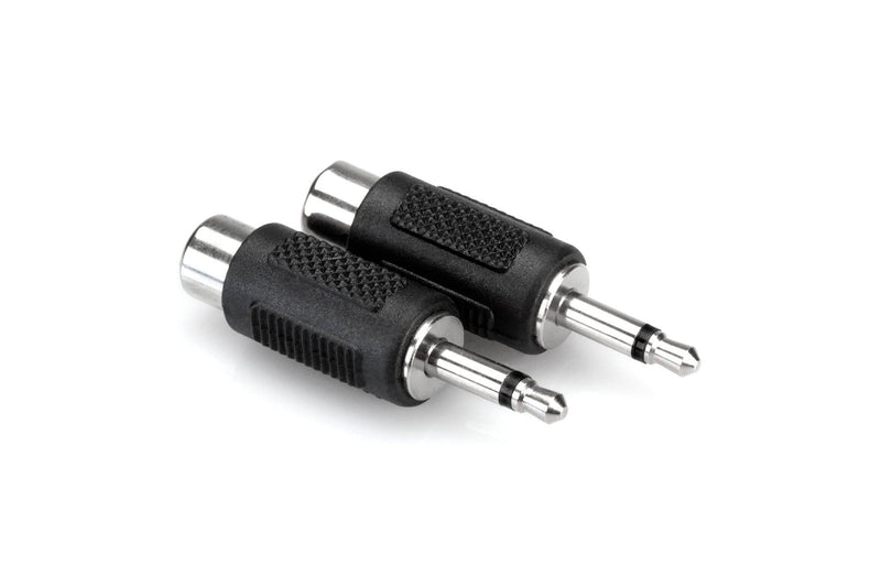 Hosa GRM-114 Audio Adaptor | RCA to 3.5 mm TS, 2 pc