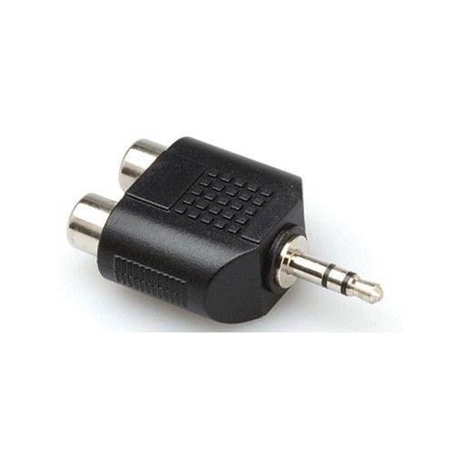 Hosa GRM 193 Audio Adapter | Adaptor | Dual RCA to 3.5 mm TRS