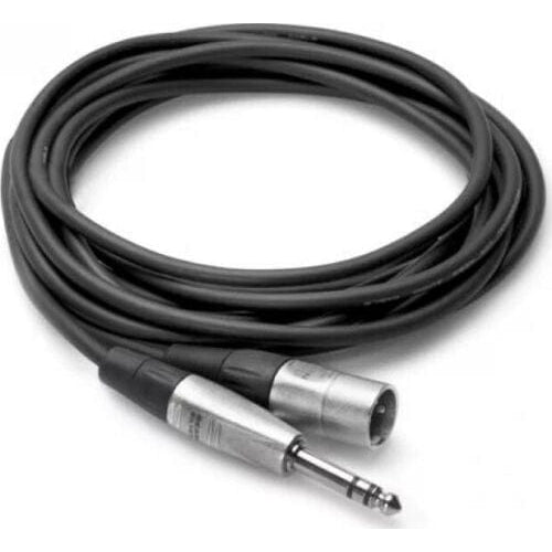 Hosa HSX-015 Pro Balanced Interconnect, REAN 1/4 in TRS to XLR3M, 15 ft