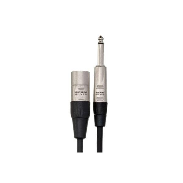 Hosa HSX-050 Pro Balanced Interconnect | REAN 1/4in TRS to XLR3M | 50ft