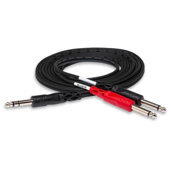 Hosa Insert Cable 14" TRS To Dual 14" TS | STP-203