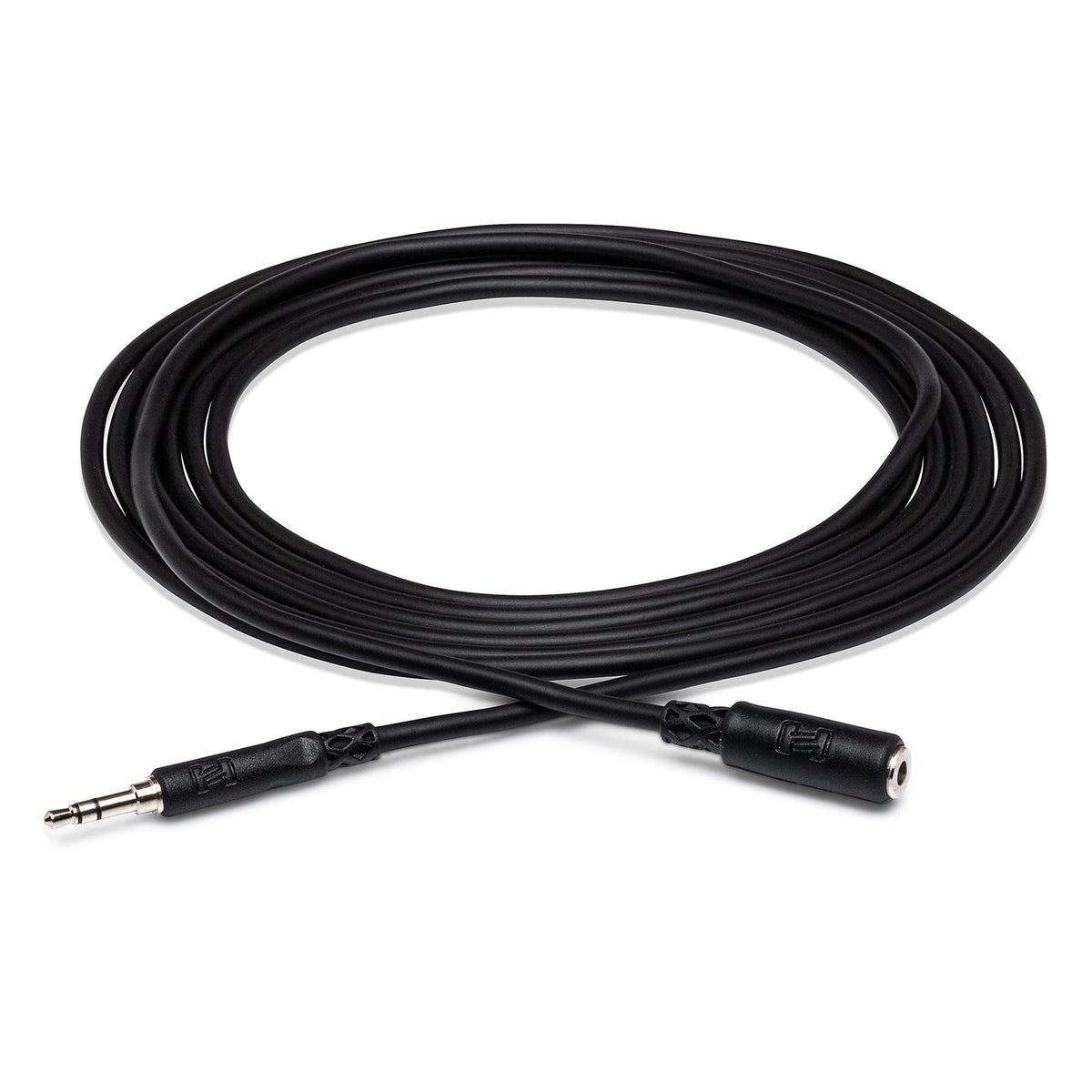 Hosa MHE-105 | Headphone Extension Cable, 3.5mm TRS to 3.5mm TRS | 5ft