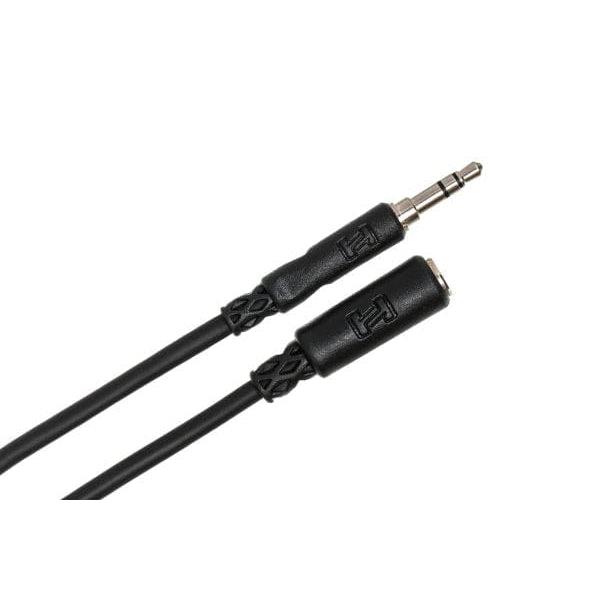 Hosa MHE-105 | Headphone Extension Cable, 3.5mm TRS to 3.5mm TRS | 5ft