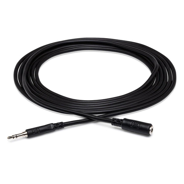 Hosa MHE-110 | Headphone Extension Cable 3.5mm TRS to 3.5mm TRS | 10ft