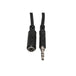 Hosa MHE-110 | Headphone Extension Cable 3.5mm TRS to 3.5mm TRS | 10ft