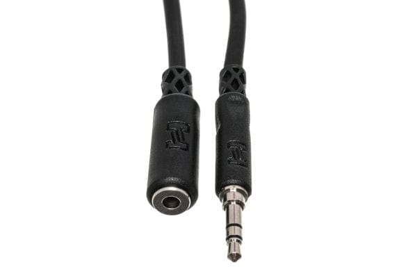 Hosa MHE125 Headphone Extension Cable, 3.5 mm TRS to 3.5 mm TRS, 25 ft