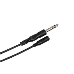 Hosa MHE325 | Headphone Adapter Cable 3.5mm TRS to 1/4in TRS | 25ft