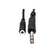 Hosa MHE325 | Headphone Adapter Cable 3.5mm TRS to 1/4in TRS | 25ft