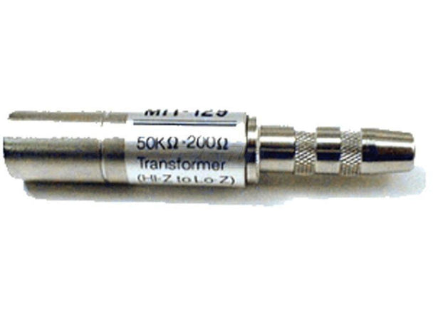 Hosa MIT 129 Audio Adapter | Impedance Transformer | 1/4" Inch TS to XLR Male