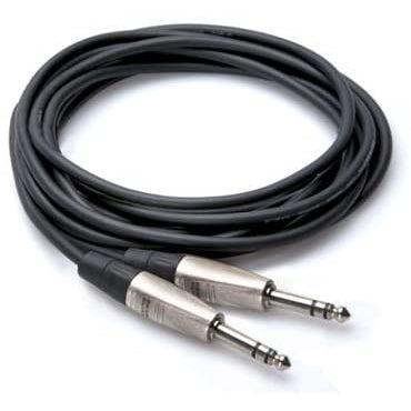 Hosa Pro Balanced Interconnect Cable REAN 1/4" to Same, 10ft.