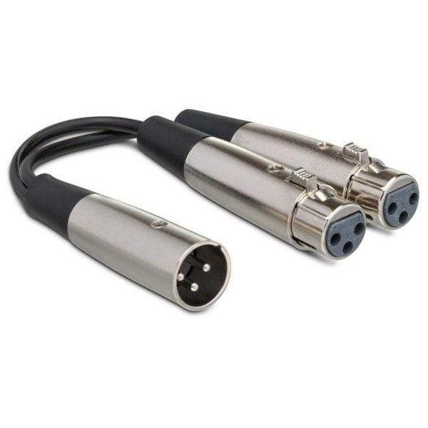 Hosa Y Cable Dual XLR3F To XLR3M