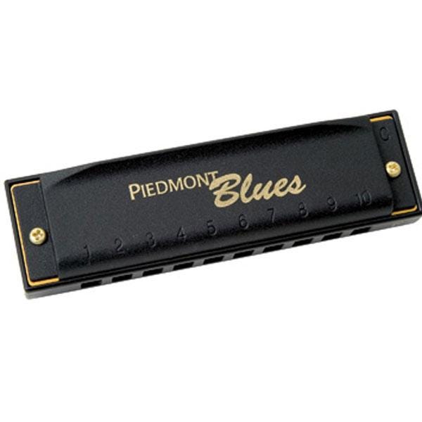 Hohner 7PC Piedmont Blues Harmonica Set | Keys of G,A,Bb,C,D,E,F