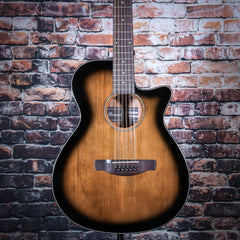 Ibanez AEG5012 12-String Acoustic  Guitar | Dark Violin Sunburst