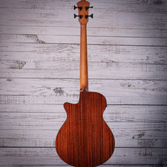 Ibanez AEGB24E Acoustic Electric Bass, All Sapele Body, Black