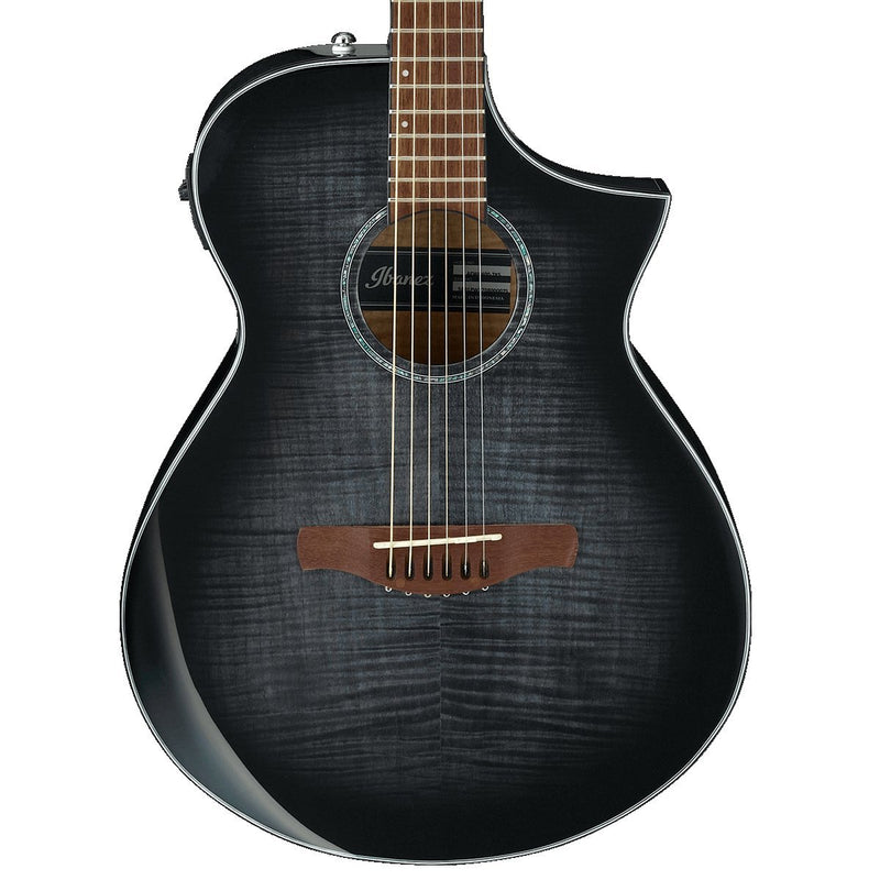 Ibanez AEWC400 Acoustic-Electric Guitar | Trans Black Suburst Default Title