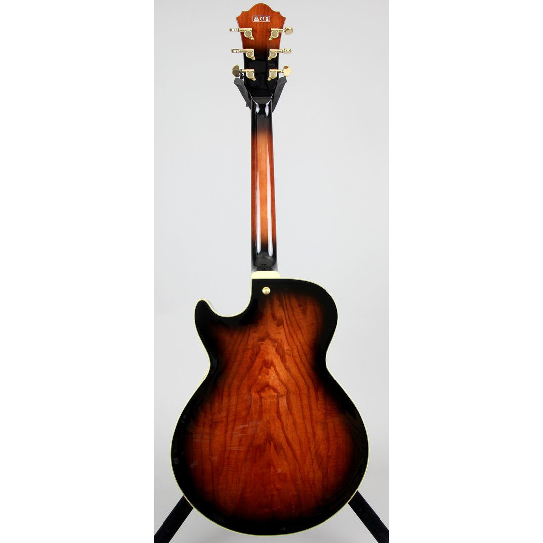 Ibanez AG95QA Artcore Expressionist Hollow Body Guitar | Dark Brown Sunburst