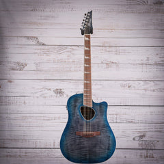 Ibanez Altstar ALT30FM Acoustic Guitar | Blue Doom Burst