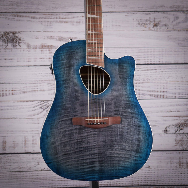 Ibanez Altstar ALT30FM Acoustic Guitar | Blue Doom Burst