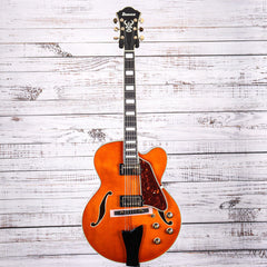 Ibanez Artcore Expressionist Hollow Body Electric Guitar | Dark Amber | AF95DA