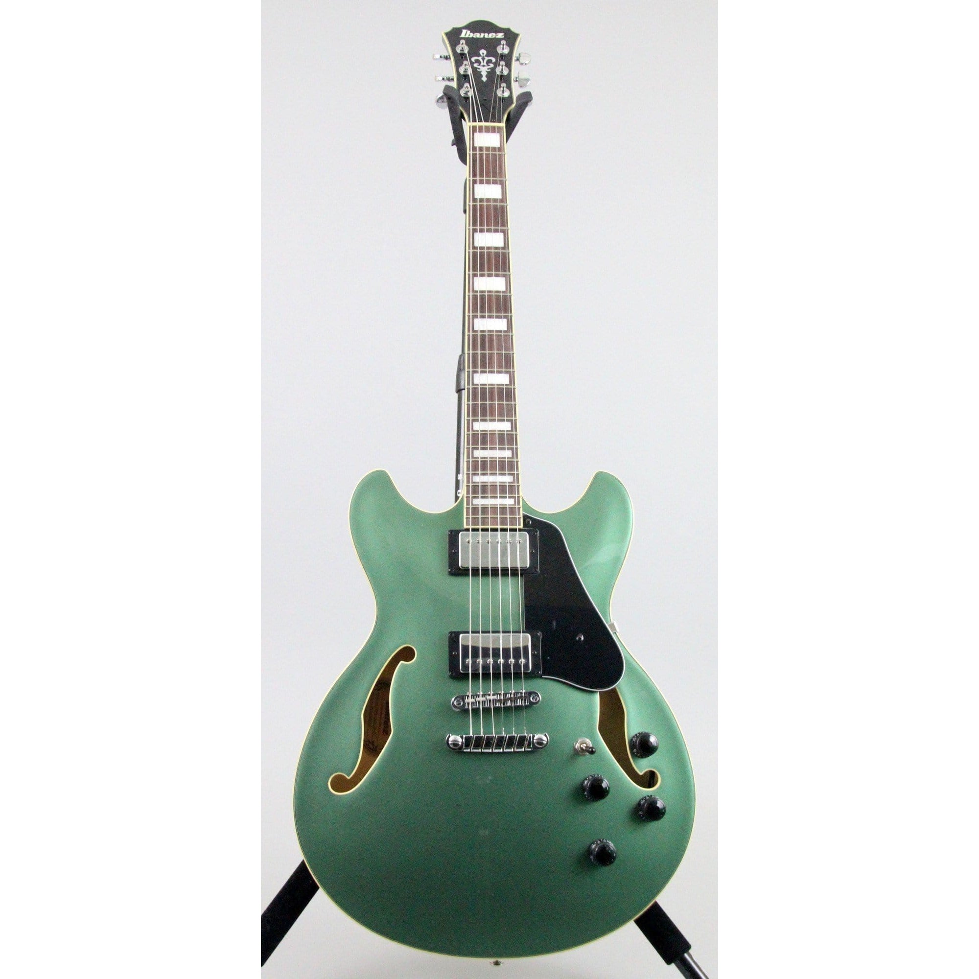 Ibanez AS73 Artcore SemiHollow Body Electric Guitar Olive Metallic