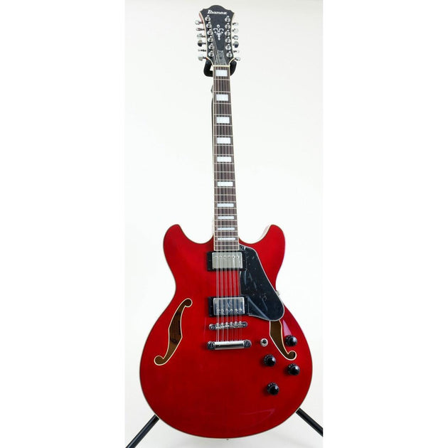 Ibanez AS7312 Artcore 12-String Electric Guitar - Trans Cherry Red